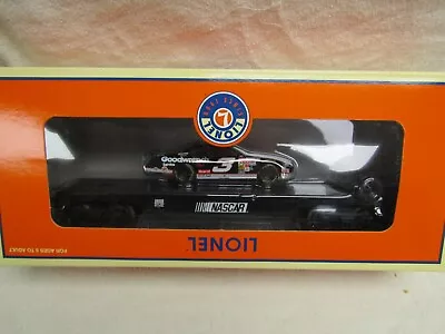 Lionel Train Freight 0/027 Gauge Dale Earnhardt Sr. Nascar Flatcar & Stock Car • $34.87