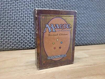 1994 MTG Revised 3rd Edition Starter Deck Box 60 Cards w/ Instruction Book Open • $300