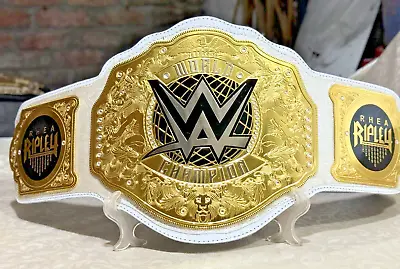 Womens World Heavyweight Championship Belt Wrestling Belt Replica 2mm Brass Rhea • $107