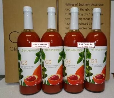 Nu Skin Nuskin Pharmanex Gac G3 Juice 2 Pack (4 Bottles) Sealed • $187.99