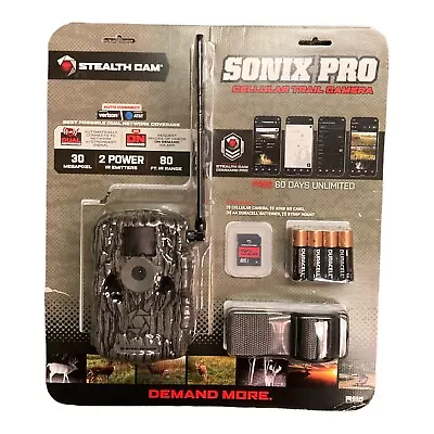 Stealth Cam Sonix Pro Wireless Cellular Game Camera Dual Automatic Connection • $62.39