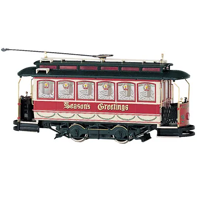 NEW Bachmann 25127 Spectrum Christmas Closed Street Car On30 Scale FREE US SHIP • $104.99