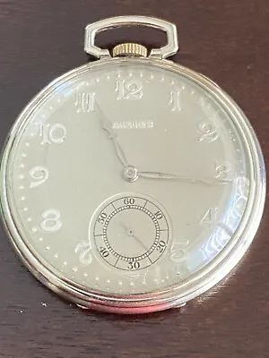 Vintage Stunning Longines Pocket Watch Cal.17.79 14kw Gold Filledkeeping Time • $295