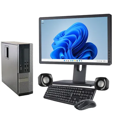 £159.99 • Buy CORE I5 COMPUTER WINDOWS 11 DESKTOP SFF WIDESCREEN PC BUNDLE,16GB RAM, 240GB SSD