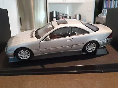 1:18 Autoart B66962152 Mercedes Cl500 Dealer Edition Silver • $117.42