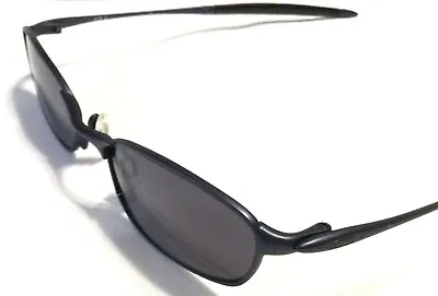 ULTRA RARE OAKLEY O2 WIRE SUNGLASSES Midnight Blue Frames W/ Black Carbon Lenses • $329.99