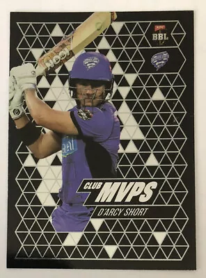 2019-20 Tap N Play .. CLUB MVPS.. Hobart Hurricanes .. BBL.. D’ARCY SHORT • $7.50