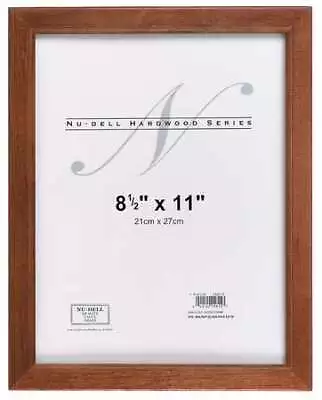 Nudell 15815 Hardwood Frame 8.5X11 Walnut Finish • $11.15