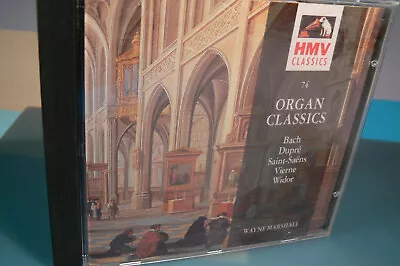 Organ Classics Bach Dupre Saint Saens Vierne Widor Cd Album • £5.49