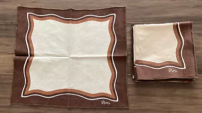 6 Vintage VERA NEUMANN Cloth Napkins MID CENTURY MODERN • $35