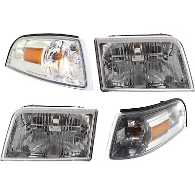 Headlight Driving Head Light Headlamp  Driver & Passenger Side Left Right • $157.59