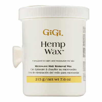GiGi Hemp Wax Microwave Hair Removal Wax 215g/7.6oz Brand New • $13.49