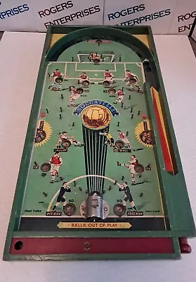 Vintage Wooden Chad Valley Soccatelle Pinball Bagatelle Game 2 Missing Pins • £24.99