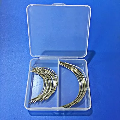 £5.59 • Buy Hand Sewing Needles Weaving Hair Extension C Type 50pcs Curved Needle Wig Tools