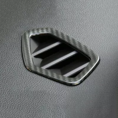 For GWM Cannon Ute 2020-2023 Carbon Fiber Dashboard Air Outlet Vent Cover Trim • $23.09