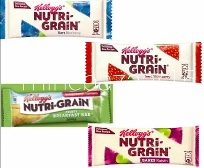 Kellogg's Nutri-Grain Breakfast Bars All Flavors 37g Each • £9.49