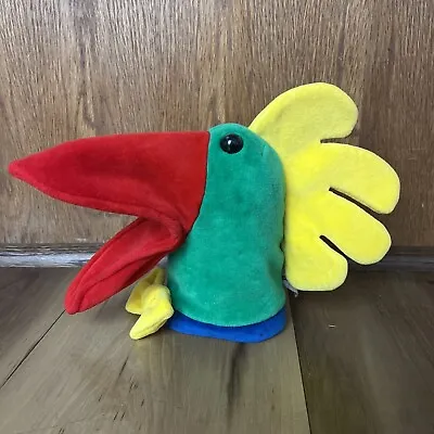 1992 Manhattan Toy Co Ltd Looney Bird Rooster Hand Puppet From Baby Einstein • $199