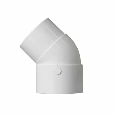 Thrifco 8114057 2 Inch Slip X Slip PVC 45 Degree Street Elbow SCH 40 • $11.63