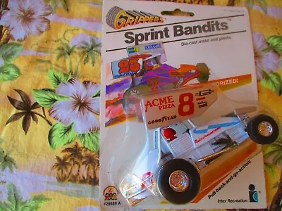 🔥 Vintage Zee Toy #8  Motorized Grippers Sprint Bandits World Of Outlaws 🔥 • $15