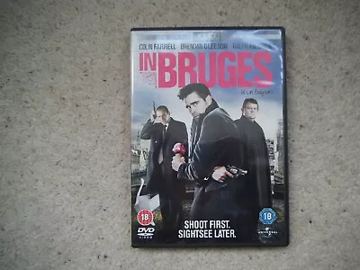 In Bruges DVD Starring Colin Farrell Brendan Gleeson Ralph Fiennes • £0.99