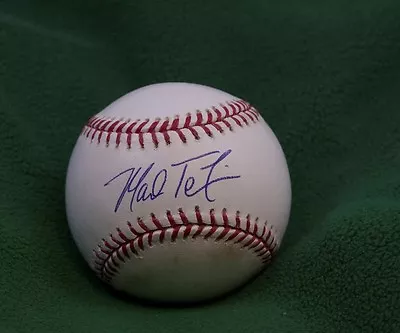 MARK TEIXEIRA Signed Baseball New York NY Yankees  COA • $79