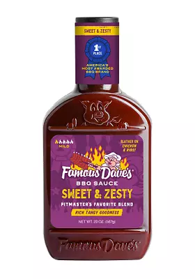 Famous Dave's BBQ Sauce Sweet & Zesty • £12.74