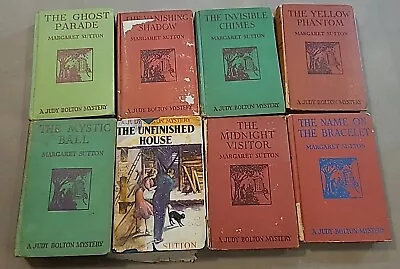 Lot Of 8 Vintage Hardcover Judy Bolton Mystery Books By Margaret Sutton  • $20