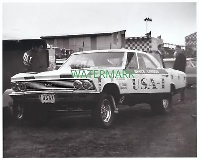 Vintage Drag Racing-Bruce Larson's USA-1 1966 A/FX Chevelle-Connecticut Dragway • $4.50