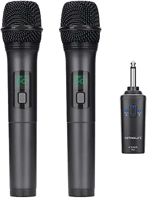 K380A Wireless Microphone Karaoke Microphone Wireless Mic Dual With Rechargeable • $85.99