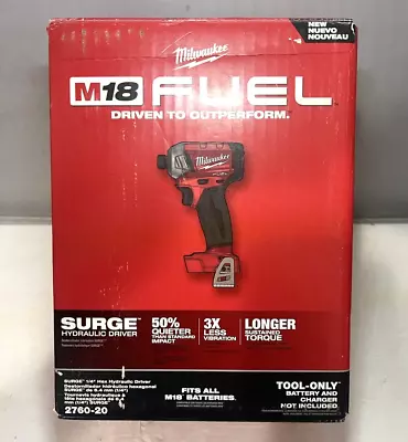 M18 FUEL SURGE 18V Brushless Cordless 1/4 In. Hex Impact Driver (Tool-only) • $89.99