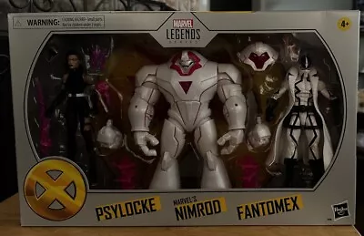 Marvel Legends Psylocke/Nimrod/Fantomex 3-Pack • $51