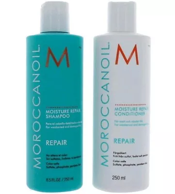 **NEW** Moroccanoil Moisture Repair Shampoo Conditioner Duo 8.5 Oz • $36.99