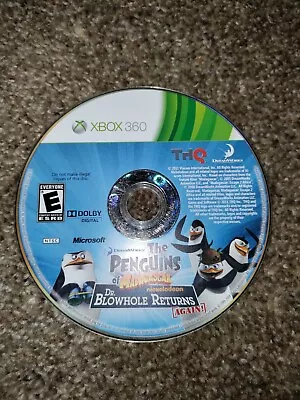 The Penguins Of Madagascar: (Microsoft Xbox 360) Disc Only Tested Works READ  • $6.29