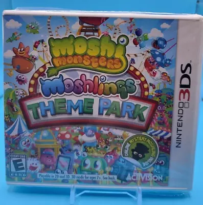 Moshi Monsters: Moshlings Theme Park (Nintendo 3DS 2012). FACTORY SEALED! • $10