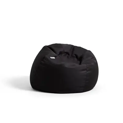 $33.11 • Buy Big Joe Dot Bean Bag Chair Kids With Filling Peat Black, Playrooms, Durable, New