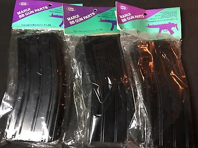 Tokio Marui Airsoft M16 XM177 Plastic Spring Magazine Lot Of 3 • $19.99