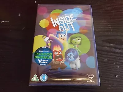 Inside Out [DVD] Disney • Pixar • UK R2 • New & Factory Sealed Dvd • £3.99