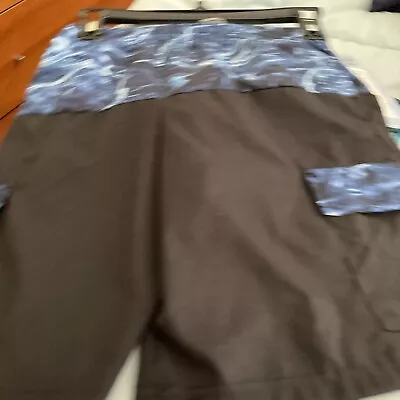 Boys Mossy Oak Swim Trunks. Size 10/12. NWT. Black/blue. 4 Pockets. • $6.99