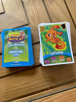 £0.99 • Buy Topps Moshi Monster Mash Up Code Breakers Trading Cards - 2012