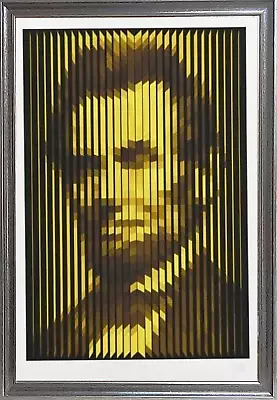 Jean-Pierre Vasarely(Yvaral)-Abraham Lincoln-Framed LE Serigraph/Hand Signed/LOA • $769