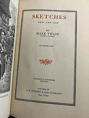 Set Of 25 The Writings Of Mark Twain Author's Nat'l Ed Harper Bros. VG Condition • $150