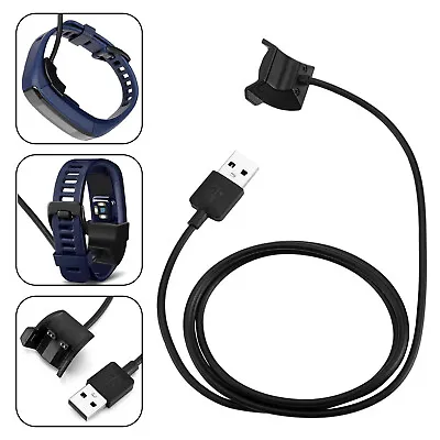 USB Charger Charging Cable Fits Garmin Vivosmart HR Smart Watch Activity Tracker • $17.81