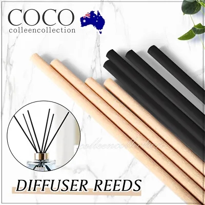 $3.09 • Buy 8-120x Fiber Reed Diffuser Refill Sticks Replacement For Aroma Fragrance 220*3mm