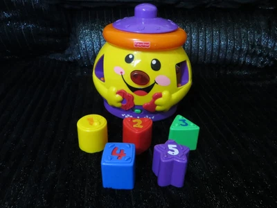 £3 • Buy Fisher-Price - Laugh & Learn Musical Cookie Jar Shape Sorter - Lights And Sound