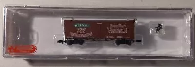 Roundhouse 87012 N Scale Heinz Malt Vinegar 36' Old Time Reefer Car #454 LN/Box • $19.99