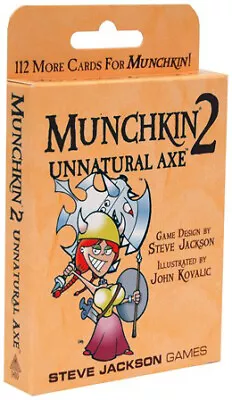 Munchkin Card Game: Munchkin 2: Unnatural Axe Steve Jackson Games BRAND NEW • $17.99