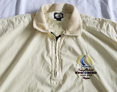 Vintage Tommy Bahama Newport Ensenada Yacht Boat Racing Skipper Jacket Large • $30