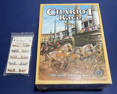 Chariot Race With Upgraded Deluxe Charioteer Meeples - Board Game - Brand New! • $23.99