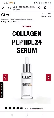 Olay Regenerist Collagen Peptide 24 Day Serum Fragrance - 40ml • £11.66