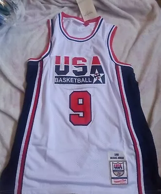 Large Michael Jordan Team USA 1992 US Olympic Jersey Brand New  • $69.99